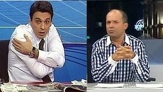 VIDEO. Tolontan (3): Mircea Badea şi-a lăsat plasa la aceeaşi coadă la sifoane cu Traian Băsescu, la prăvălia cu insulte la adresa anchetelor GSP. Radu Banciu este ca un peşte sanitar în acvariu. Sunt la fel de violenti in exprimări