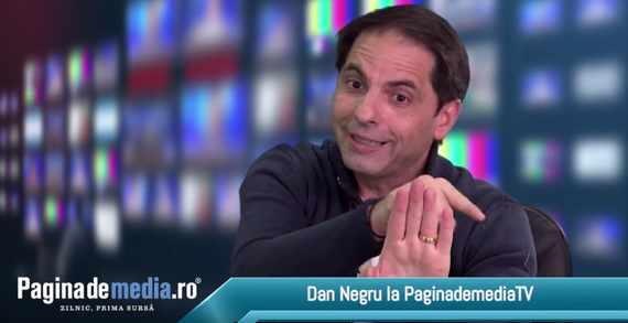 VIDEO Dan Negru: jobul de prezentator e pe moarte. E mai ieftin să iei oameni din show-biz. Eu sunt o povară financiară pentru un program, recunosc asta