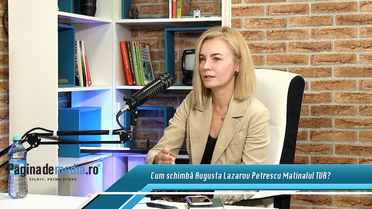 VIDEO. De a plecat Augusta Lazarov Petrescu de la Antena 1 la TVR? Cum va fi noul matinal cu Augusta producător?