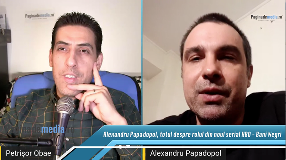 VIDEO. Alexandru Papadopol, semaforistul din noul serial HBO - Bani negri. Premiera, în weekend