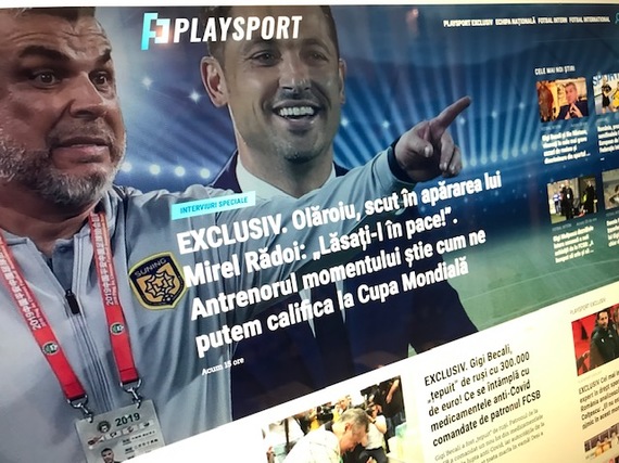 VIDEO. A apărut un nou site de sport: Playsport. Totul despre noua publicaţie cu Radu Oprişan