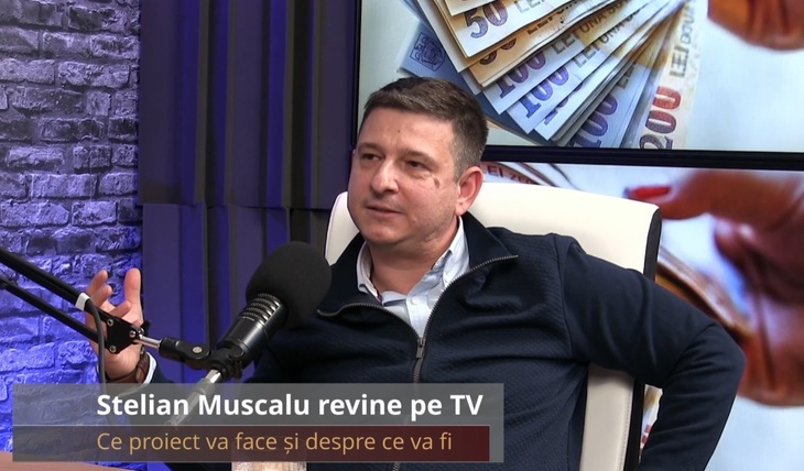 INTERVIU VIDEO. Stelian Muscalu se întoarce la TV, la patru luni după despărţirea de Digi24. Explică şi plecarea de la postul RCS 