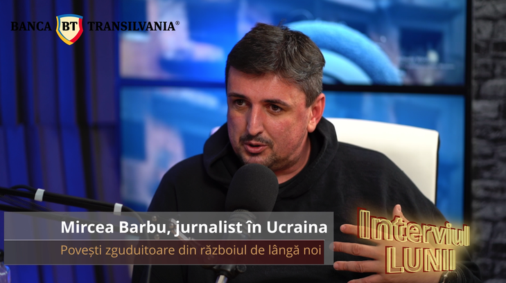 VIDEO. Un interviu tulburător despre Ucraina, cu Mircea Barbu: “Erau oameni care ne întindeau copiii, măcar pe ei să îi luăm în tren”