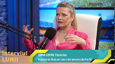 INTERVIUL LUNII. Ioana Cosma: "Da, domne', am fost dată afară de la Pro TV! Dar acum pot din nou, în sfârşit, să Gândesc liber!"