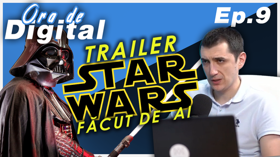 Ora de digital, Ep. 9 - Trailer Star Wars făcut de Inteligenţa Artificială. Şi o demisie surpriză de la Google