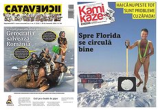 PRESA DE AZI. Problema zăpezii, în ziarele de satiră. Caţavencii: Gerocraţia salvează România