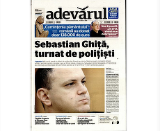 PRESA DE AZI. Sebastian Ghiţă, „turnat” în Adevărul şi Jurnalul Naţional