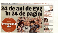 Evenimentul zilei, ediţie aniversară. Cristoiu: De ce rămâne EVZ în istorie