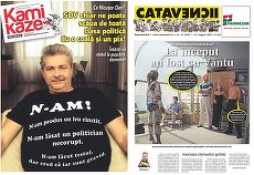 Vîntu, în ziarele de satiră. Kamikaze: "SOV chiar ne poate scăpa de toată clasa politică. Cu o coală şi un pix! Întăriţi-vă statul la puşcărie, domnilor!"