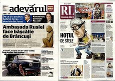PRESA DE AZI.Ambasada Rusiei face băşcălie de Brâncuşi. Oprea, în rolul din Laşul, cu Vittorio Dottore Ponta