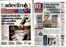 PRESA DE AZI. Adevărul: „Cui i-e frică de camerele din secţiile de votare”