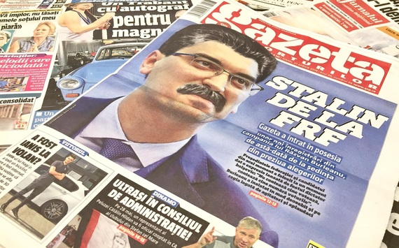 PRESA DE AZI. Gazeta Sporturilor deschide cu „Stalin de la Federaţie"