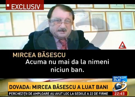 Captura Mircea Basescu Antena 3