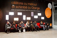 SECŢIUNE SPECIALĂ. Cum „citea” Orange gândurile călătorilor de la metrou