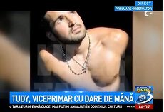 Să curgă burtierele: Tudy, viceprimar cu dare de mână. Mână de fier la primărie!