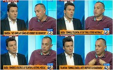 Interviul Mircea Badea - Tolo, în burtiere. Cum s-ar vedea dezbaterea fără sunet