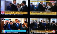 BURTIERĂ LA MINUT. Jurământ la Cotroceni. Tehnocraţii nu lipsesc din burtierele România TV