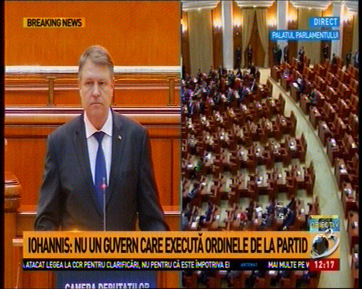 IOHANNIS, în Parlament şi pe cinci posturi. Cum s-a văzut