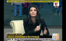 Ora 19.00. Protestele la TV, pe toate posturile. Pensii la România TV, ca la aproape toate protestele