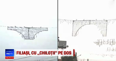 Ornamentele buclucaşe şi burtiera zilei: Filiaşi, cu chiloţii pe dos