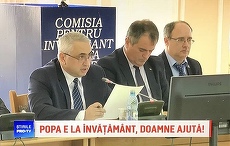 Burtiera zilei la votarea Guvernului: Popa e la învăţământ, Doamne ajută!