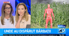 FOTO. O dezbatere ca un banc: un realizator Antena 3 intră într-un coafor şi... Conspiraţii mondiale cu "dispariţia bărbaţilor"
