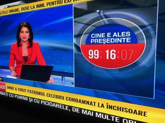BURTIERĂ LA MINUT. România TV a început numărătoarea inversă: 100 de ore până la rezultatul alegerilor