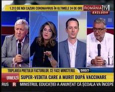 BURTIERE fără comentarii. Câteva titluri "culese" de la România TV: cu mega-proteste, populaţie în teroare şi România ca la război