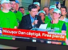 GALERIE FOTO. Exit-poll TV la ora 22.00: Ce s-a văzut pe televiziuni la rezultatele exit-poll-urilor cu Nicuşor Dan câştigător. George Simion pe larg la Realitatea