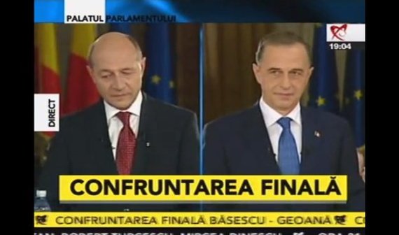 AUDIENŢE. Câţi oameni au urmărit confruntarea televizată dintre Traian Băsescu şi Mircea Geoană în 2009