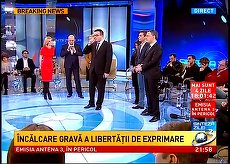 Victimizarea de pe Antena 3, primul loc la oraşe. Câţi români s-au uitat la emisia specială Sinteza zilei cu toate vedetele Intact