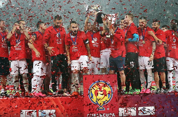 AUDIENŢE. Meciul Astra - CFR Cluj din Supercupa României: peste 1,1 milioane de români