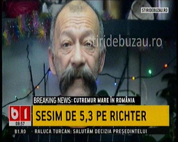 Cutremurul şi criza politică au ţinut românii pe posturile de ştiri: un milion de oameni în fiecare minut