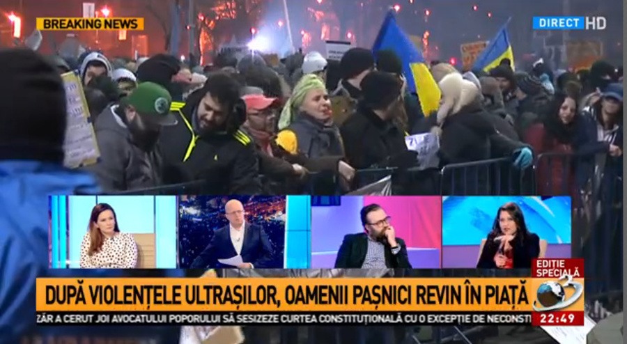 PROTESTE TV. Antena 3 rămâne cel mai vizionat. România TV se apropie. Realitatea şi Digi, primele pe comercial