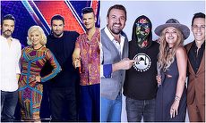 Confruntarea de vineri Vocea Romaniei - X Factor. Pro TV, audiente aproape duble