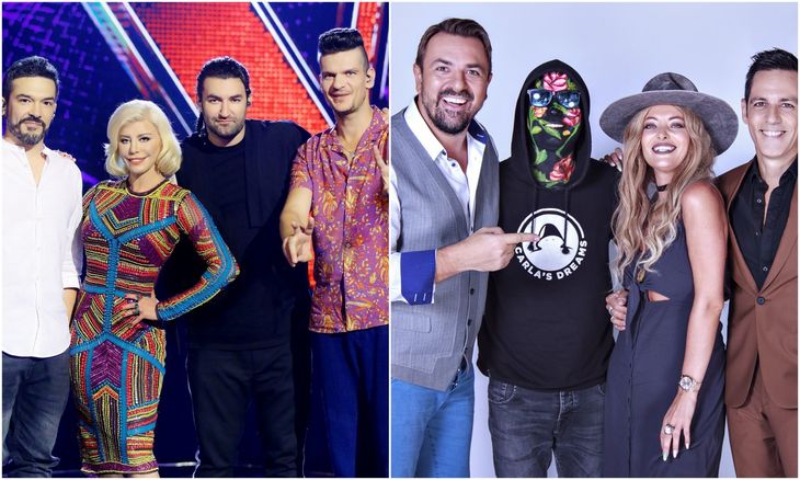 Confruntarea de vineri Vocea Romaniei - X Factor. Pro TV, audiente aproape duble