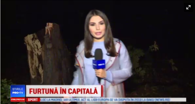Audienţe furtunoase. Mai mulţi români la televizor în seara furtunii. Cu cât a crescut consumul TV