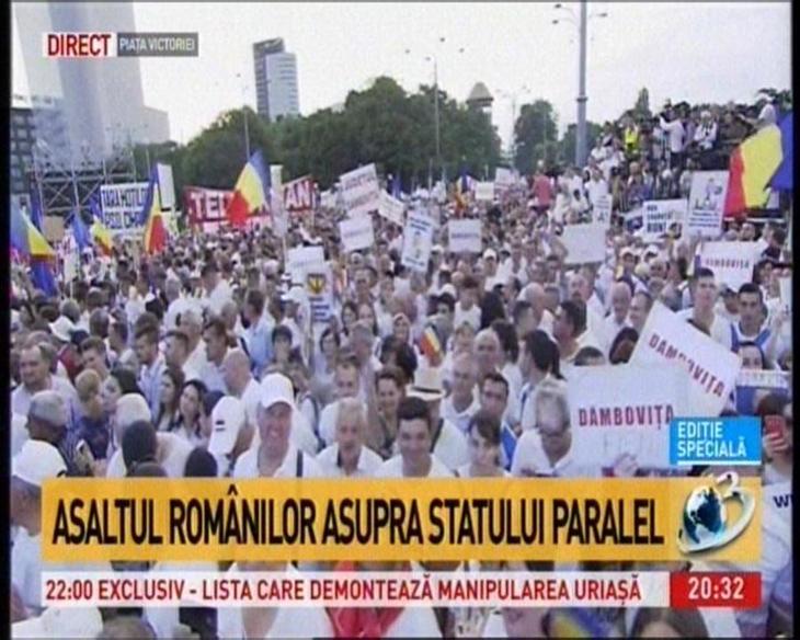 Marele miting PSD în audienţe. Câţi români l-au văzut la televizor? Antena 3 şi România TV, imediat după Pro TV