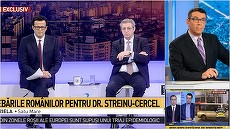 AUDIENŢE. Care au fost cele mai urmărite talk-show-uri despre coronavirus? România TV şi Antena 3, sus pe naţional. Prelipceanu, primul pe comercial