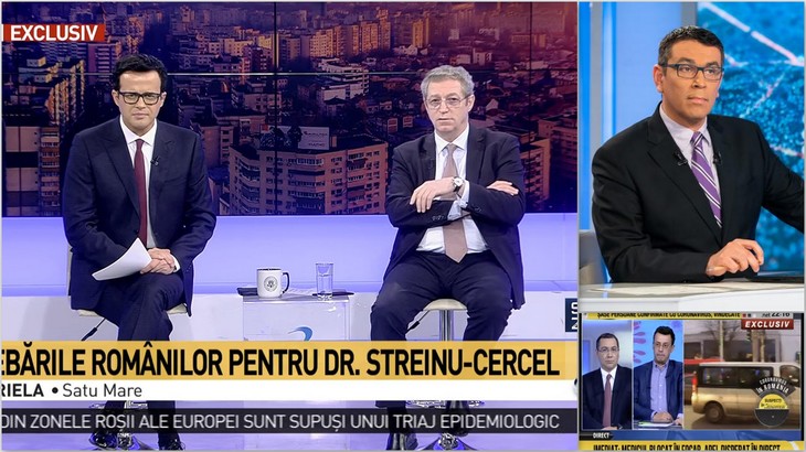 AUDIENŢE. Care au fost cele mai urmărite talk-show-uri despre coronavirus? România TV şi Antena 3, sus pe naţional. Prelipceanu, primul pe comercial
