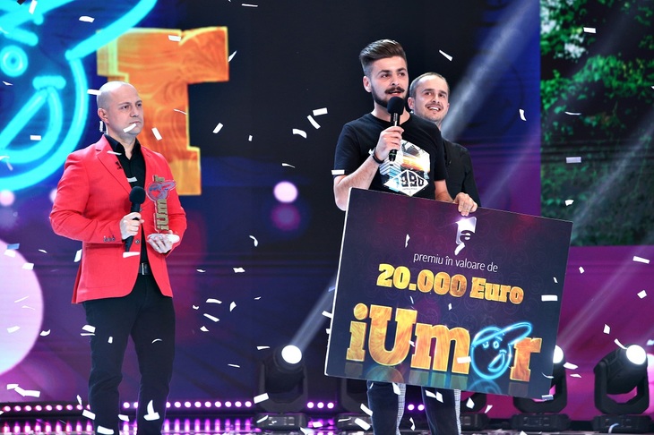 AUDIENŢE TV. iUmor, finala sezonului opt: Lider în toată ţara şi la oraşe. Pro TV a câştigat tinerii. Cine a pus mâna pe cei 20.000 de euro?
