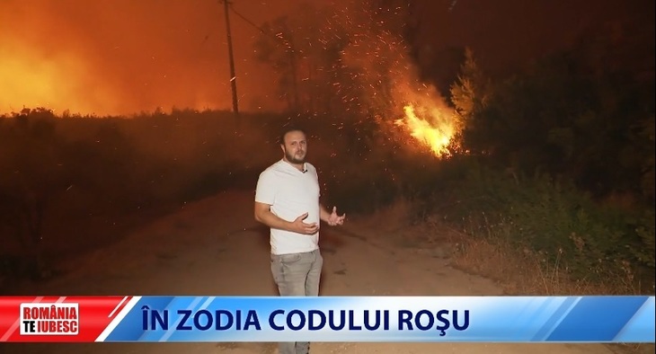 AUDIENŢE. Reportaj din Grecia mistuită de flăcări. „România, te iubesc!”, start de sezon pe primul loc