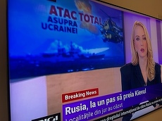 AUDIENŢE în ziua invaziei. Creşteri mari la toate posturile de ştiri. Digi 24, locul trei pe comercial. Antena 3, în top 3 dimineaţa