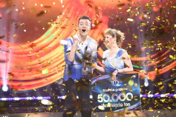AUDIENŢE. Câţi români s-au uitat la finala Dancing on Ice, câştigată de Jean Gavril? Show-ul, după filmele Pro TV