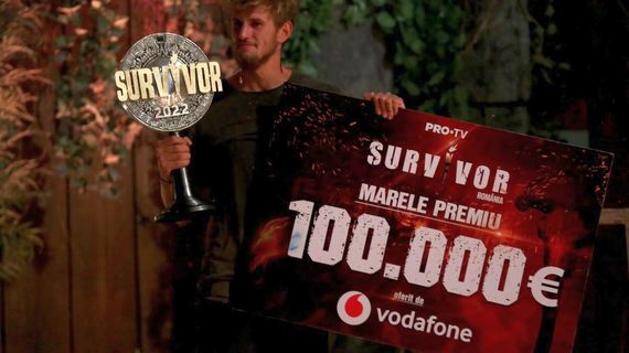 Finala Survivor România, cu Alex Delea câştigător, urmărită de peste 1,7 milioane de telespectatori