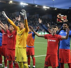 Victorie pe teren, victorie şi în audienţe. Câţi români au urmărit meciurile Viking - FCSB şi CFR - Maribor
