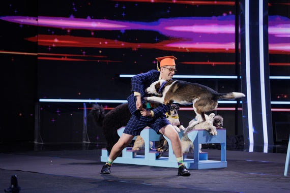 AUDIENŢE. Românii au talent, vârf de aproape două milioane şi jumătate în emisiunea cu un spectaculor dresaj de câini
