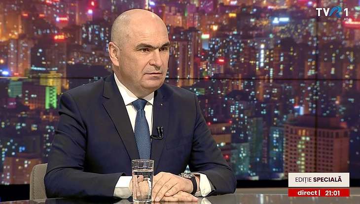 Bolojan apare, audienţa sare! Premierul a crescut ratingul TVR 1 de trei-patru ori de la o oră la alta! Pe comercial, de zece ori! Câţi români au văzut interviul cu el?