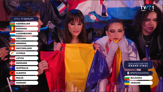 Eurovision a urcat audienţa TVR. Câţi români au văzut-o pe Căpitănescu în semifinală