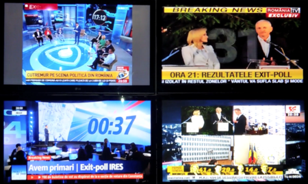 Posturile de ştiri oră cu oră. România TV, peste Antena 3 aproape toată ziua. Digi 24, ore în care a fost primul pe publicul comercial